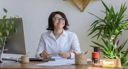 Stressed at work? Just keep a small plant at your work station