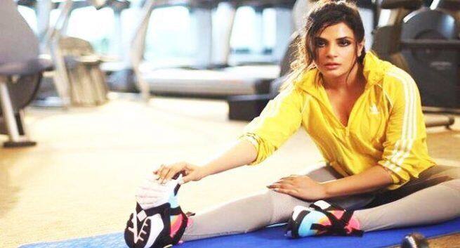 richa chadda Workout video and exercise tips