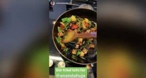 stir-fried tofu