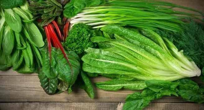 Dark and leafy vegetables