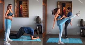 Yasmin Karachiwala's fun buddy workout will inspire you to exercise with family amidst the lockdown