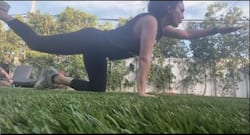 Kneeling superman exercise: Preity Zinta says it’s the easiest way to relieve lower back problems