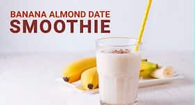 Banana, almond and date smoothie: Make this summer drink in minutes
