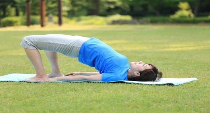 Yoga asanas for allergy relief