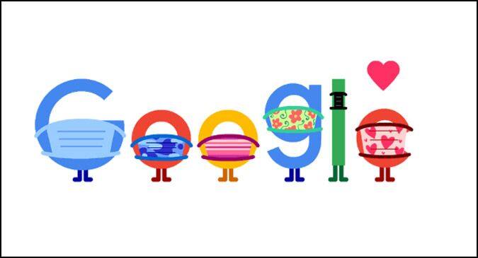 COVID-19: Google Doodle highlights importance of wearing a face mask
