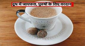 दूध में जायफल मिलाकर पीने से पुरुषों में बढ़ती है कामेच्छा और होती हैं ये बीमारियां दूर, जानें दूध में जायफल डालकर पीने के फायदे