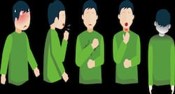 कोविड-19 संक्रमण के कुछ सामान्य लक्षण