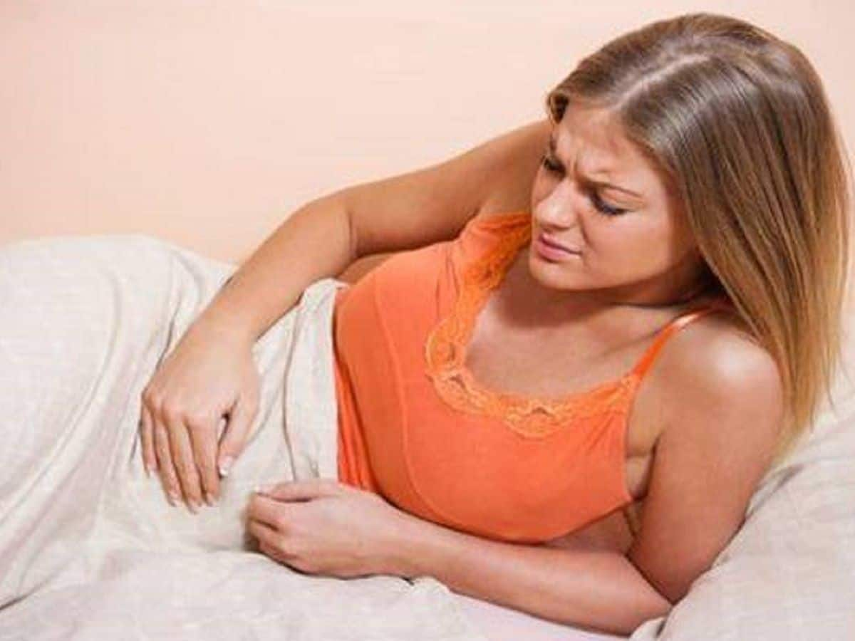 Why do women suffer from UTIs post pregnancy?