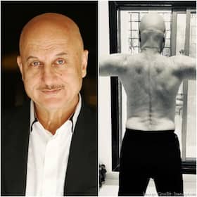 ‘Sahi ja raha hu na’: Anupam Kher gives major fitness goals with new workout post