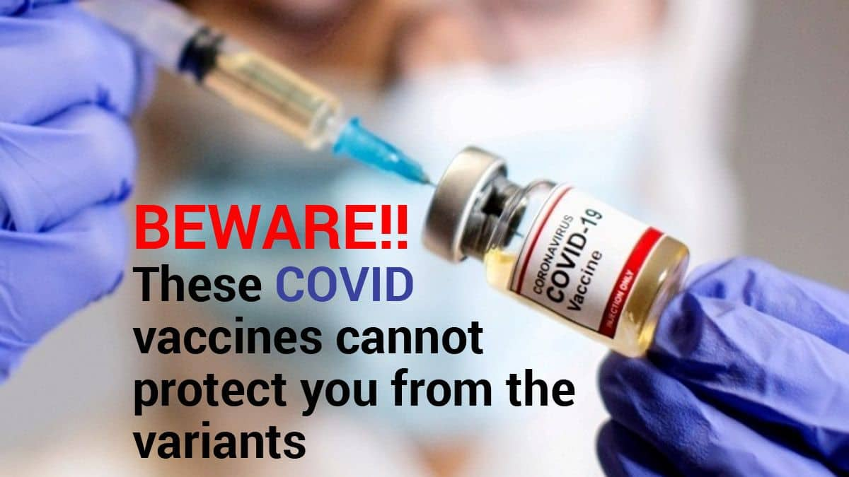 COVID-19 Updates: These vaccines cannot protect you from the variants ...