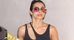 Malaika Arora celebrates International Women’s Day with Reverse Warrior Pose