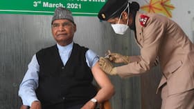 President Ramnath Kovind receives Covid-19 vaccine: राष्‍ट्रपति रामनाथ कोविंद ने लगाई कोरोना वैक्‍सीन