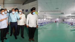 दिल्‍ली में जीटीबी अस्‍पताल के बाहर बना 500 ICU बेडों का अस्‍पताल