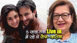 5 साल लिव इन में रहने के बाद करीना और सैफ ने की थी शादी, Live-in के नाम पर ऐसा था मां बबीता का रिएक्‍शन