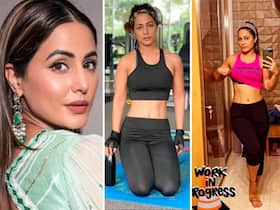 Hina Khan Toned Abs: हिना खान ने 6 पैक एब्‍स दिखाकर एक बार फिर किया फैन्‍स को मोटिवेट, फोटोज देखकर आप भी कहेंगे WOW