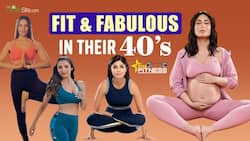 Celebrities Slaying In Their 40's | From Malaika Arora To Shilpa Shetty Here Are Leading Ladies Fitness Routines