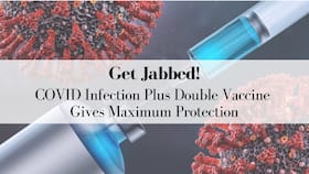 COVID Infection Plus Double Vaccine Dose Gives You 94% Protection Against The Infection, Study Shows