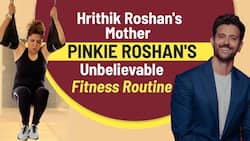 Hrithik Roshan's Mother Pinkie Roshan Fitness Routine At 67, Watch Video