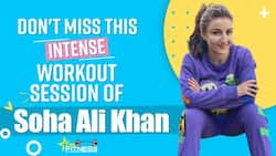 Fitness Tips: Soha Ali Khan's Fitness Secrets Revealed, Watch Her Intense Workout Session