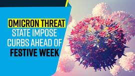 Omicron Alarm: State Imposes Restrictions Ahead of Festive Week