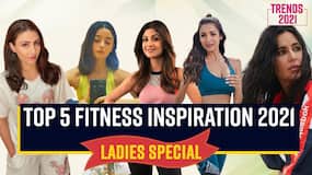 Top 5 Fitness Inspiration 2021 | Bollywood Leading Ladies Who Owned Instagram Workout Game In 2021