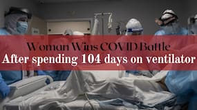COVID Destroyed Her Lungs By 96%, But She Fought Like A Hero: Story of Woman Who Won The Battle After Spending 104 Days On Ventilator