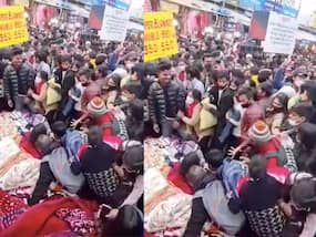 No Social Distancing, No Masks: Disturbing Video From Delhi's Sarojini Nagar Market Amid Omicron Threat No Social Distancing, No Masks: Disturbing Video From Delhi's Sarojini Nagar Market Amid Omicron Threat