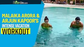 Arjun Kapoor and Malaika Arora Unbelievable Underwater Workout Routine