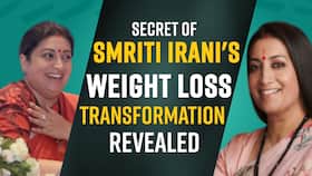 Union Minister Smriti Irani Weight Loss Secret Revealed, Watch Now Union Minister Smriti Irani Weight Loss Secret Revealed, Watch Now