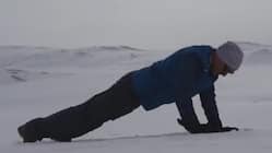55-Year-Old ITBP Commandant Completes 65 Pushups In Minus 30 Degrees Celsius: Watch