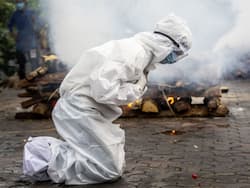 Piled Up Dead Bodies and Helpless Families: Hong Kong Funeral Services Scramble As COVID Deaths Surge