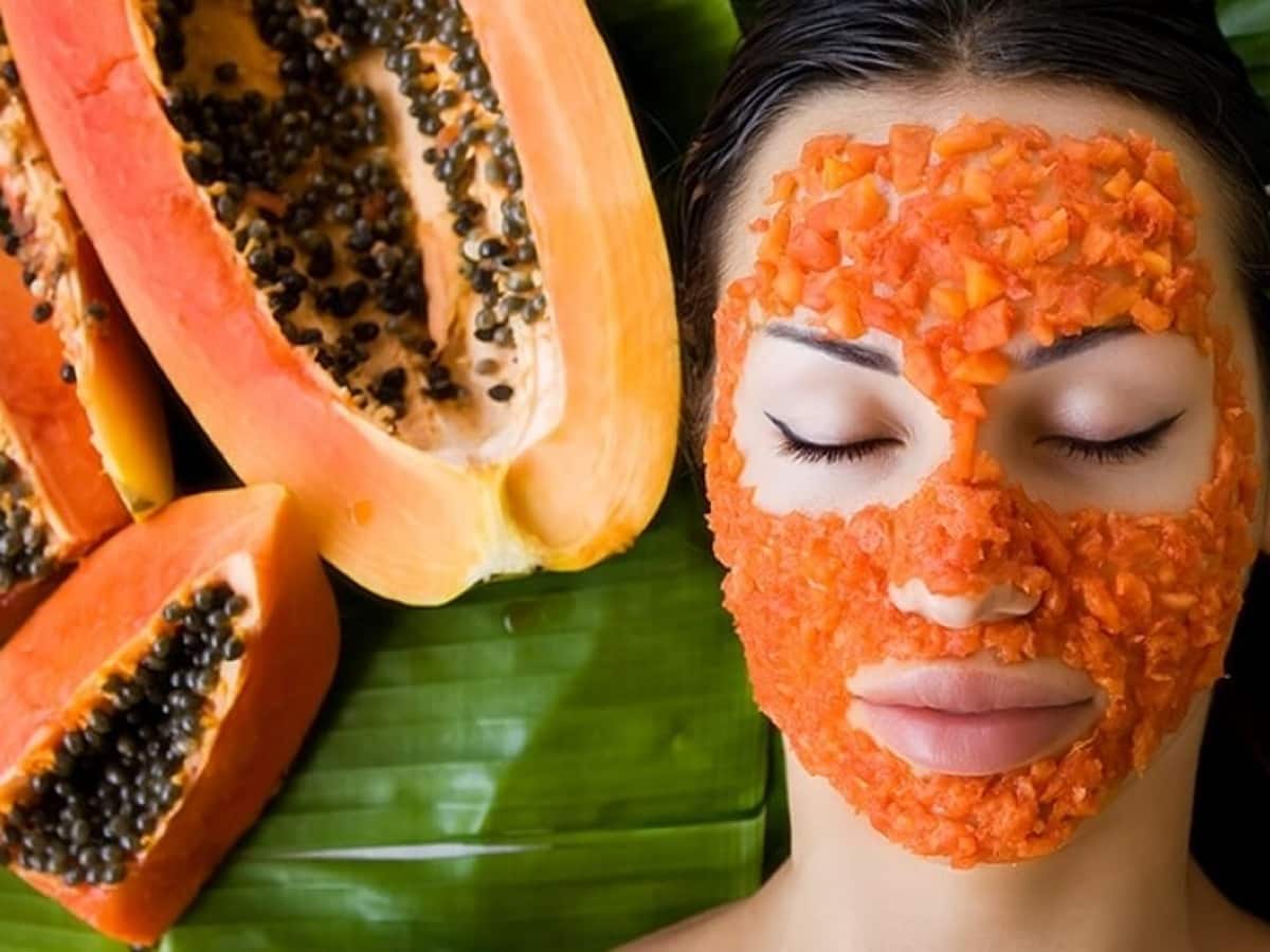 Papaya uses on face in hindi स्किन के लिए पपीता के फायदे