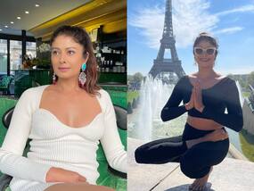 Pooja Batra Doles Out Major Fitspiration As She Does Yoga With Eiffel Tower In The Background