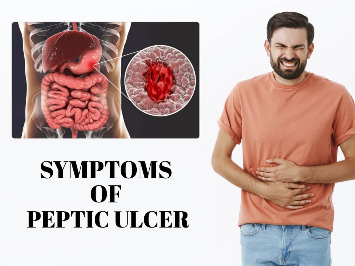 stomach ulcer pain location