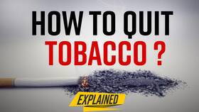 World No Tobacco Day 2022: Want to Quit Tobacco, Know how- Watch Video
