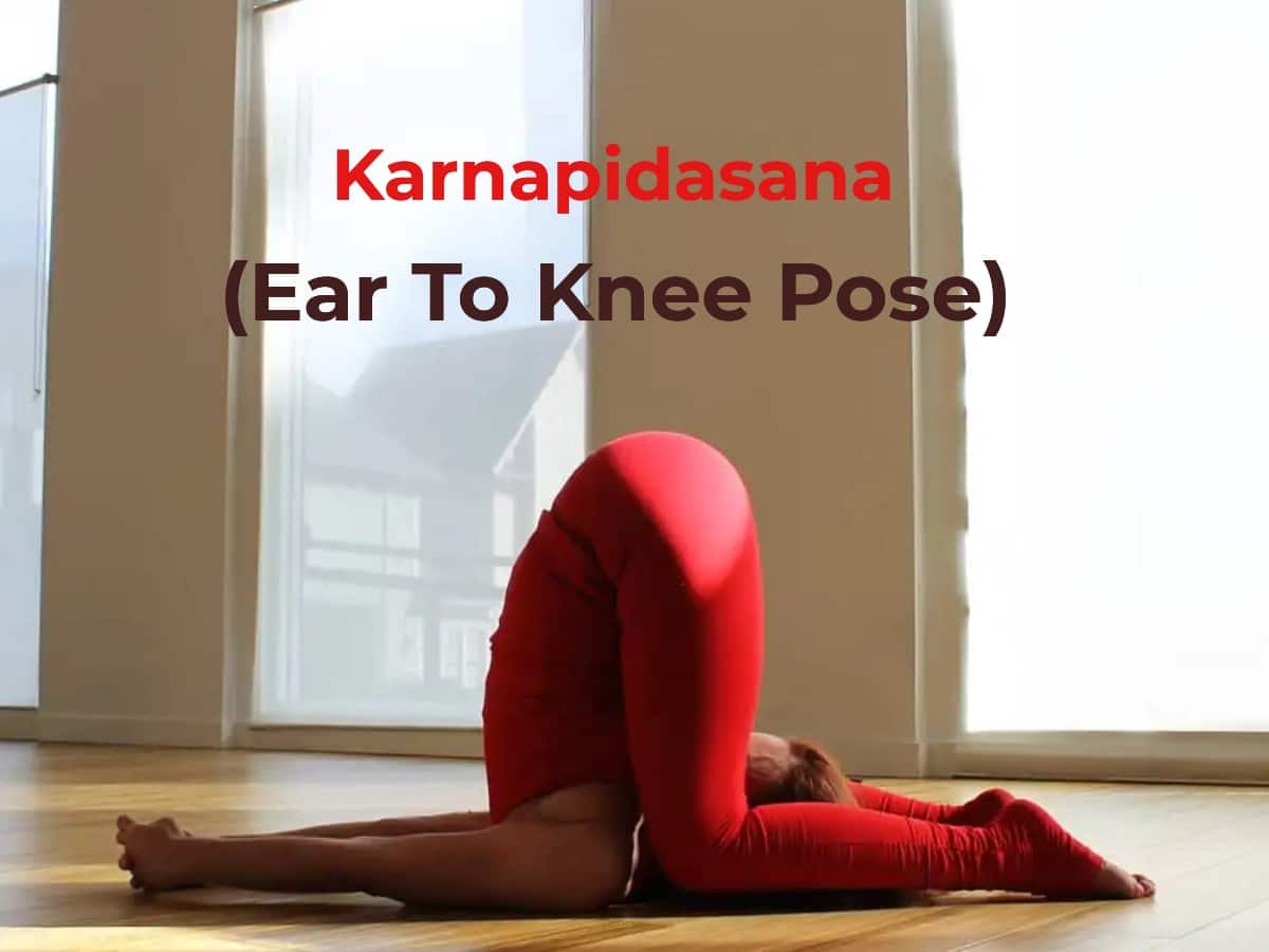 Soul Yoga with Lucy - Karnapidasana or Ear Pressure Pose/Knee to Ear Pose  In Sanskrit Karna is ear, Pida-pressure, Asana-pose. Karnapidasana improves  every part of your body, stretches and massages your entire