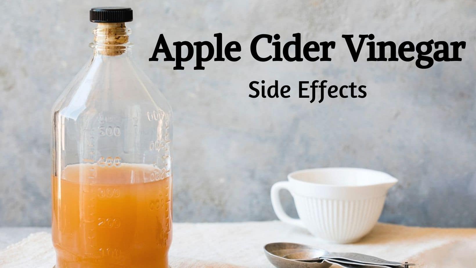 7 Unusual Side Effects of Drinking Apple Cider Vinegar Everyday |  