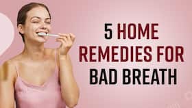 Dental Health: 5 Home Remedies To Treat Bad Breath