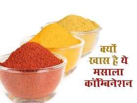 हल्दी मिर्च धनिया, जानें सेहत के लिए क्यों जरूरी है ये सदियों पुराना मसाला कॉम्बिनेशन हल्दी मिर्च धनिया, जानें सेहत के लिए क्यों जरूरी है ये सदियों पुराना मसाला कॉम्बिनेशन