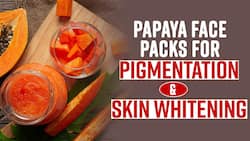 Face Pack:  2 Ways Of Making Papaya Face Pack For Skin Whitening & Pigmentation, Watch Video