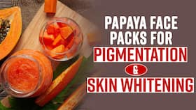 Face Pack:  2 Ways Of Making Papaya Face Pack For Skin Whitening & Pigmentation, Watch Video