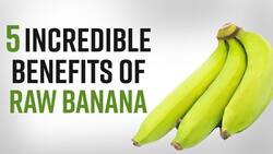 Healthy Tips: Know The Amazing Health Benefits Of Raw Bananas, Watch Video