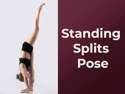 Standing Splits Pose: Benefits, Precautions And How To Perform Urdhva Prasarita Eka Padasana