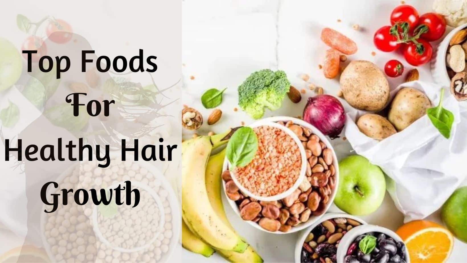What is the best diet plan for hair regrowth? - Quora