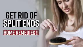 Natural Treatment For Split Ends: How To Get Rid Of Split Ends At Home, Easy Tips For Hair-Care, Watch Video