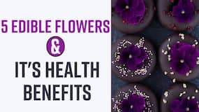 Edible Flowers: 5 Flowers Which You Can Eat & Is Nutritious & Beneficial For Your Health, Watch Video