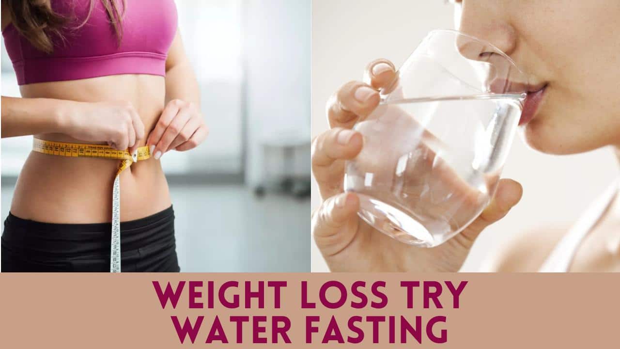 water fasting before and after weight loss