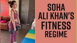 Soha Ali Khan Fitness: Here Is The Soha Ali Khan's Fitness Regime, Watch Video