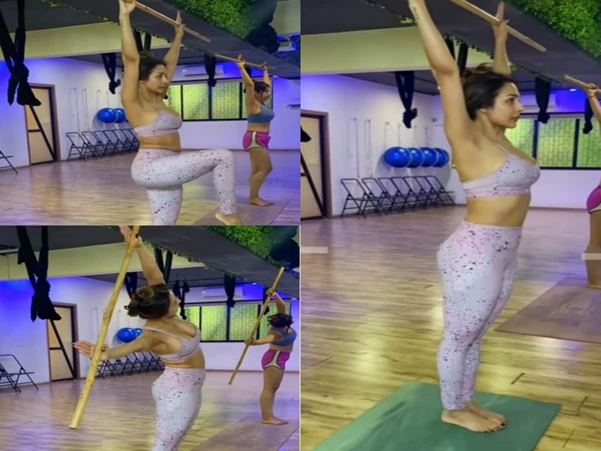 Malaika Arora Performs Danda Yoga In New Instagram Post: Check