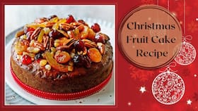 Healthy And Gluten-Free Christmas Fruit Cake Recipe